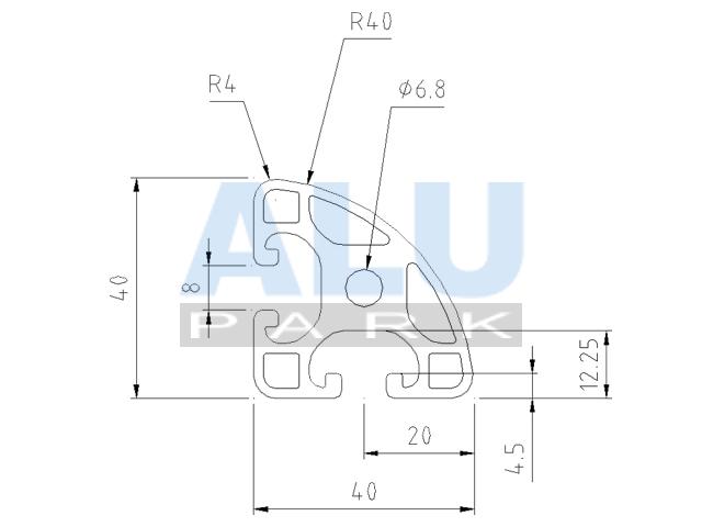 Mae Profil R40-90 leicht