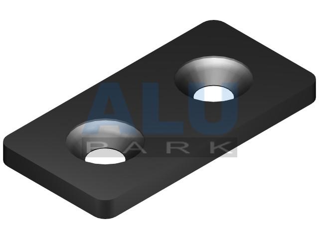 Lasche 5 20 schwarz