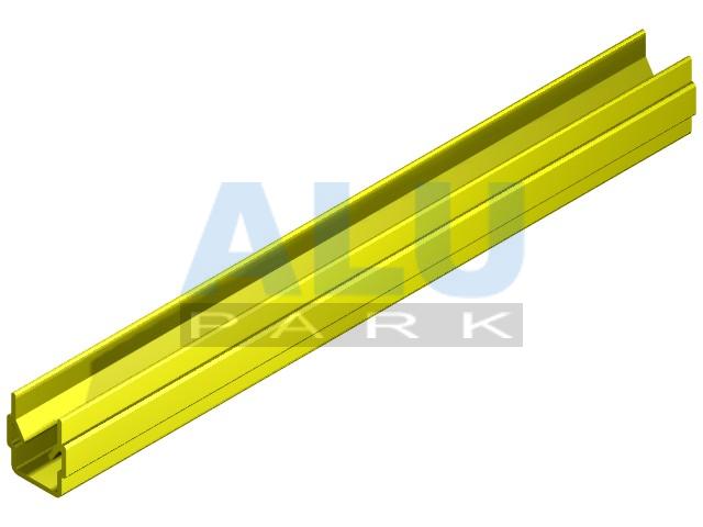Abdeck- u. Einfassprofil 8 gelb, 2m