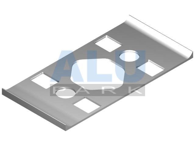 Radien-Dichtung 8 80x40 R40 grau