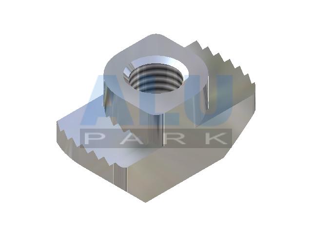 Hammermutter Nut 10, M6 Steg 3mm